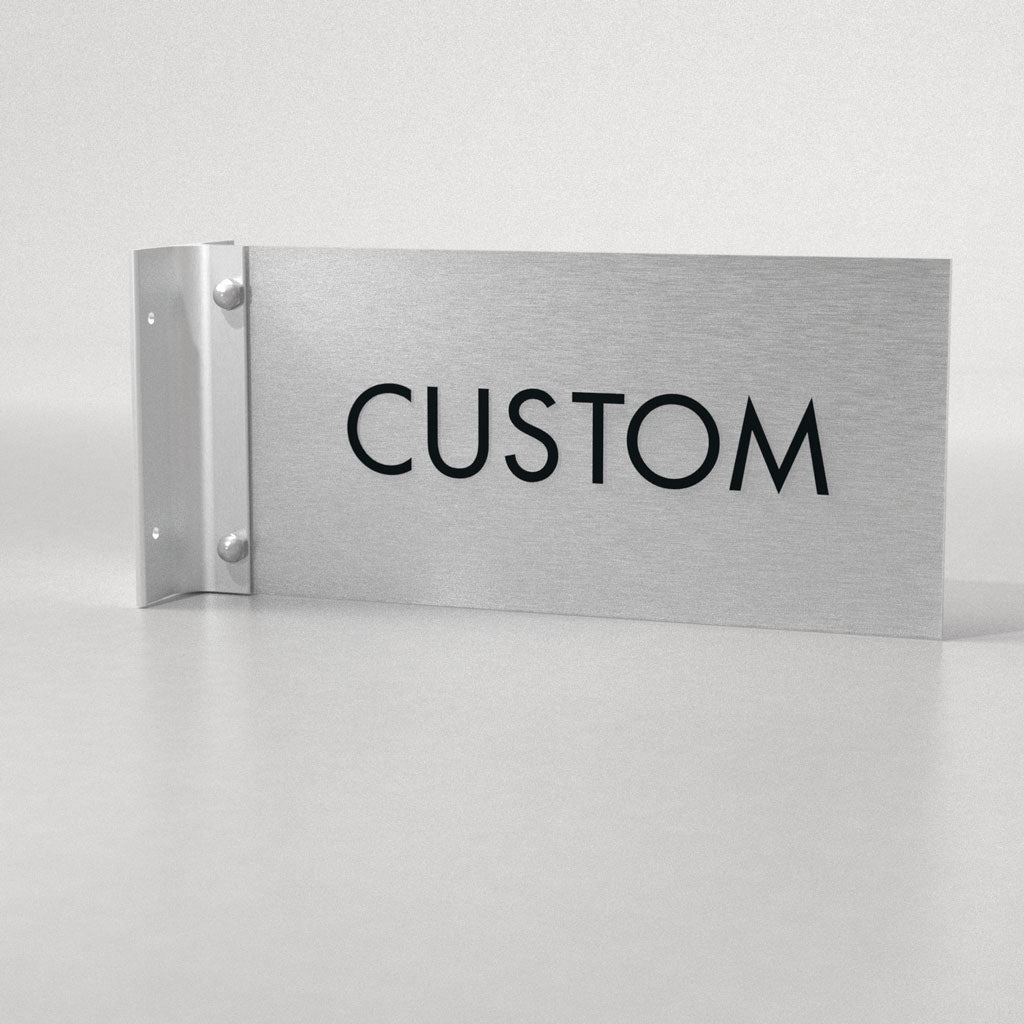 Flag Mount | Corridor Sign A, 8″ x 4″
