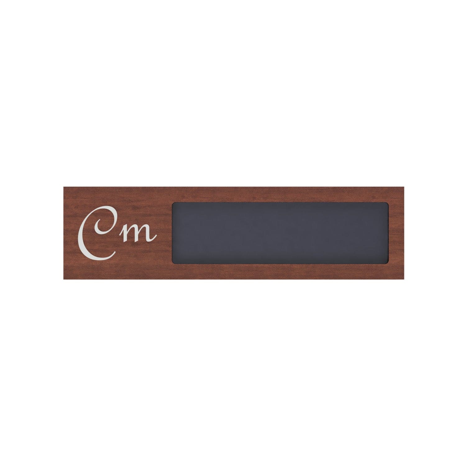 Harper Laine Shop Tier 1 - Acrylic Cubicle Name Plate B, 11″ x 3″, Acrylic, Hazel Series
